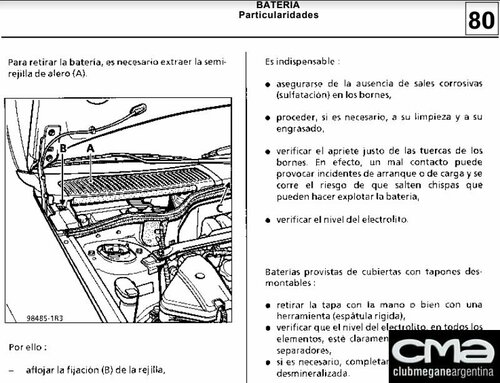 Más información sobre "Megane I - Accesorios Electricos MR312MEGANE8"